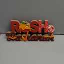 Yousoontic Wooden Rosh Hashanah Table Decor Jewish New Year Centerpiece Decoration 3D Shana Tova Wooden Tabletop Signs and Centerpiece for Farmhouse Home Party Supplies