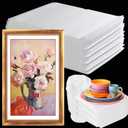 16x24 50Pack Foam Pouches, Large Moving Supplies for Packing Dishes Artwork, 0.5MM Thick Cushion Foam Bags for Storing Shipping Breakables, fragile Padding Material Sleeves for Fragile Plates China