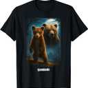 Somiedo Bear Funny Animal Lover Bear T-Shirt, S