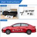 1 Roll Blank Car Magnets, 12" x 72" Custom Car Magnet Signs for Vehicle, Flexible Magnetic Bumper Sticker Sheet for Car to Advertise Business and Personalized Decal, Prevent Scratches Dents