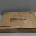 Vanity Mirror with Lights, 14.5" Light Up Makeup Mirror, LED Makeup Mirror with Lights for Bedroom Tabletop, Smart Touch Control 3 Colors Dimmable, 360 Rotation (White)