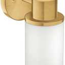 Moen DN0761BG Iso 1-Light Dual-Mount Bath Bathroom Vanity Fixture, Brushed Gold