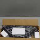 Dicasser Firewood Rack Outdoor and Indoor Firewood Storage, 24 INCH Double Coated Fire Wood Organizer, Waterproof Rustproof Stable Log Holder and Fireplace Decor, Black