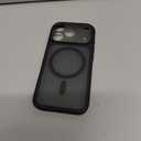 TOCOL for iPhone 17 Pro Case, Compatible with Magsafe, Built-in Magnets, Full Camera Protection, Drop Protection, Translucent Matte for iPhone 17 Pro Phone Case 6.3 inch (Black)