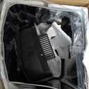 iTouchless 13 Gallon Sensor Kitchen Trash Can with Lid and AC Adapter, Odor Filter, Platinum Limited Edition Garbage Bin Trashcan for Home Office Office Bedroom Living Room Garage Slim Waste Basket