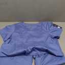 Cherokee Women's V-Neck Top, Ciel Blue, Medium