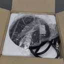 TOPWIT Electric Kettle Glass Hot Water Kettle, 2.0L Water Warmer, BPA-Free Stainless Steel Lid & Bottom, Tea Kettle with Fast Heating, Auto Shut-Off & Boil Dry Protection (Black)