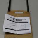 Pots and Pans Organizer under Cabinet, Expandable Pot Lid Organizer Holder with 12 Adjustable Compartment, Pan Organizers inside Cabinet for Lids, Bakeware, Kitchen Storage Pot Rack, Black