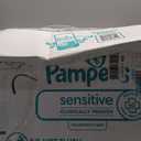 Pampers Sensitive Baby Wipes, Water Based, Clinically Proven, Hypoallergenic, and Unscented for Babies, 1008 Wipes Total (18 Flip-Top Packs) 