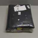 Music Rug for Drummers –4x5.3Ft NonSlip Drum Rug,Drum Mat Carpet for Noise Reduction, Drum Accessories  Black