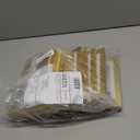 upsimples 5x7 Picture Frame Set of 10, Display Pictures 4x6 with Mat or 5x7 Without, Multi Photo Frames Collage for Wall or Tabletop Display, Gold