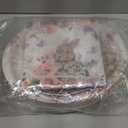 100Pcs Easter Plates, Easter Plates and Napkins includes 50pcs Oval Easter Paper Plates and Easter Bunny Napkins, Rabbit Disposable Easter Plate and Napkin for Happy Eater Decorations