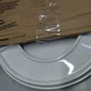 Bemis 7300SLEC Slow Close Toilet Seat, Easy Clean Hinges and Durable Plastic Seat, Made in USA, Elongated, White