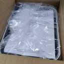 2 Pack 2.7 Gal Bathroom Trash Can with Lid, Automatic Trash Can Small Smart Garbage Can Touchless, Slim Motion Sensor Waterproof Plastic Trash Bins for Bedroom Office Kitchen Toilet (White)