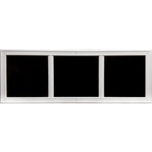 Coach House Heritage Dcor  2 Simulated Garage Door Window Kit (Easy-Install Faux Windows), Decorative Hardware, Made in USA, White
