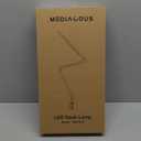 MediAcous LED Desk Lamp with Clamp, Dual Light Desk Lamp with Swing Arm, 4 Color Modes & 4 Brightness Metal Table Lamp, Eye-Caring Clip-on Lamp with Memory Function for Home Office Work Study