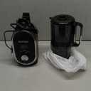 SUSTEAS Cold Press Juicer, 300W, 5.3" Large Feed Chute, 1.5L Capacity, Automatic Feeding, High Yield, Easy to Clean, Ideal for Whole Fruits & Vegetables, Black