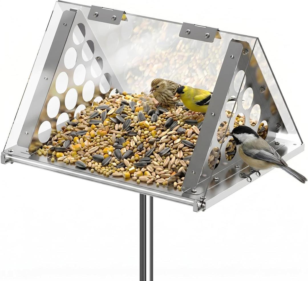 Squirrel Proof Bird Feeder, Pole Not Included