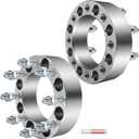 ECCPP 8x6.5 to 8x6.5 Wheel Spacers 2 inch 8 Lug for Chevrolet Silverado 1500 HD 2001-2006 for GMC Sierra 2500 HD 2001-2010 for Silverado 3500 HD 2007-2010-2PCS