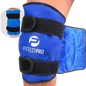 Knee Ice Pack Wrap (XL) for Pain Relief, Reusable Hot and Cold Therapy Wrap for Swelling, Recovery, and Therapy for Arthritis, Meniscus Tear and ACL
