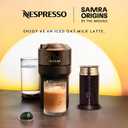 Nespresso Vertuo Pop+ Coffee and Espresso Maker by De'Longhi, Samra Origins by The Weeknd Vertuo Buna Yellow Aeroccino3 milk frother
