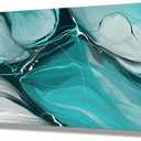 Large Canvas Painting Abstract Wall Art Living Room Canvas Wall Decor Bedroom Teal Wall Art Room Wall Art Office Wall Art Home Decor Abstract Watercolor Art Kitchen Poster Art Wall Decor Painting 24"x48"x1 (47.3L" x 23.6W", AbstractWall Art)