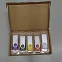 Aiibe 5 Pack 64GB USB Flash Drive 64 GB Flash Drives Thumb Drive Swivel USB Stick USB 2.0 Pen Drive (64G, 5 Mixed Colors: Black Red Yellow White Purple)