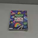 Dan&Darci Kids Rock Painting Kit - Glow in The Dark - Easter Gifts Arts & Crafts for Boys and Girls Ages 6-12 - Craft Activities Kits - Creative Art Toys for 6, 7, 8, 9, 10, 11 & 12 Year Old Kid