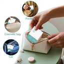 100 Pack Toilet Seat Covers Disposable, Portable Toilet Seat Cover for Travel Waterproof Potty Covers for Toddler(Individually Wrapped