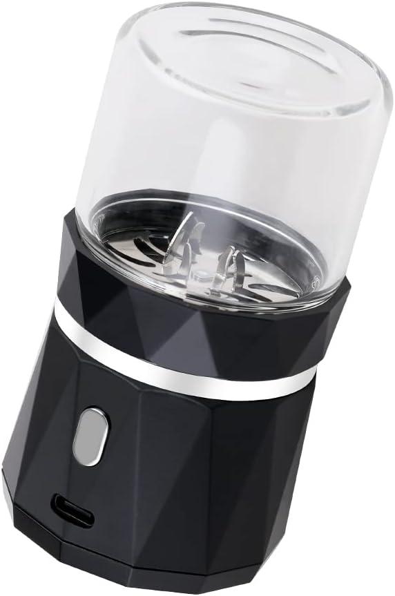 Small Portable Cordless Electric Pill Crusher Fine Powder for Elderly  Battery Operated Pill Grinder for Multiple Pills, Small and Large Medication and Vitamin Tablets  Suitable for Travel (Black)