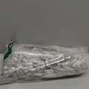 HAKZEON 15 Pack Hydraulic Support Cabinet Hinge, 100N / 22.5LB Gas Strut for Cabinets with 75 Mounting Screws Door Lift Support Gas Spring Kitchen Cupboard Cabinet Hinges, Silve