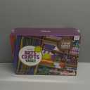 Dan&Darci Arts and Crafts Vault - Craft Supplies Kit in a Box - Christmas Gift for Kids Ages 4 5 6 7 8 9 10 11 & 12 Year Old Girls & Boys - Crafting Set Kits - Gift Ideas for Kid Art Activity Gifts