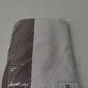 EXCLUSIVE HOME Surfside Cabana Stripe Cotton-Rich Grommet Top Light Filtering Curtain Panel Pair, 54"x84", Black Pearl