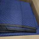 Heavy Duty Moving & Packing Blanket - 80" x 72" (40 lb/dz Weight) - Professional Quilted Shipping Thick Furniture Pad (12 Blankets)