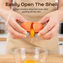 2PCS Egg Shell Opener,2026 Upgrade Stainless Steel Egg Cracker Tool, Multifunctional Egg Shell Opener for Raw & Hard-Boiled Eggs, Handheld Kitchen Gadget for Easy Peeling & Separating (2PCS)