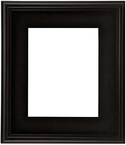 Creative Mark Plein Air Wooden Picture Frame - 16X20 Black - Professional Single Frame for Art Panels, Stretched Canvas, Pictures and More, Glass and Backing Not Included