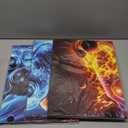 Feelyou 3pcs Kids Boys Gamer Canvas Wall Art for Living Room Gaming Picture Wall Decor for Dining Room Bedroom Bathroom Space Styles Game Gamepad Poster Painting for Home Decor (Black Red Orange Blue)