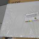 Thirteen Chefs Extra Large 24 x 18 Plastic Cutting Board - 1/2" Thick White HDPE for Restaurants and Professional Kitchens