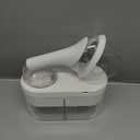 Electric Ear Wax Removal Ear Cleaner, Safe & Effective Ear Wax Removal Kit, Momspeace Ear Cleaning Kit with Automatic Sewage System, 4 Pressure Settings, 10 Tips, Ear Irrigation Ear Wax Removal Tool (White-2.0)