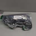 Yincro Women's Flowy Maxi Skirt Summer Pleated High Waisted Casual Long Skirts with Pockets (Black, 2XL)