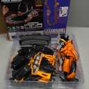 Slot Car Race Track Sets for Boys, Race Car Track with 4 High-Speed Slot Cars, Battery or Electric Car Track, Dual Racing Game Lap Counter Track Sets, Toys Gifts for Boys Girls Ages 4 5 6 7 8-12