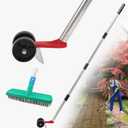Weed Grabber Remover Garden Tools for Driveway Patio Sidewalk, Crack and Crevice Weeding Tool and Broom