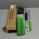 Car Wash Brush with Long Handle, 60'' Soft Bristle Cleaning Brush, Car Cleaning Brushes, Carwash Brushes for SUV, RV, Boat, Truck, House Siding, Sweep Snow, Green