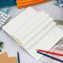 24 Pack A5 Kraft Notebooks, 60 Lined Pages Travel Journal Bulk, Soft Cover Notebooks for Women Girls Students, Making Plans Writing Memos Office School Supplies, 8.3 X 5.5 in