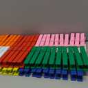 100 Pcs Colored Clothes Pins Wooden, Colored Clothespins for Crafts 2.9 Inch, Clothing Pins for Hanging Classroom