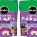 Miracle-Gro African Violet Potting Mix, 8qt, 2-Pack