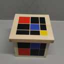 Montessori Trinomial Cube Montessori Math Toys Sensorial Materials for Toddlers Kids