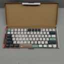 YMKPVR KBDiy Botanical KOA Profile Keycaps 60 Percent,Dye-Sublimation PBT Green Custom Keyboard Keycap,131 Key Cap Set for Cherry Gateron MX Switches Mechanical Keyboards