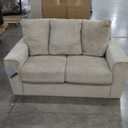 Signature Design by Ashley Mahoney Contemporary Tufted Sofa, Beige
