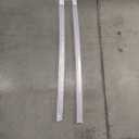 POZIA Clear Frameless Glass Shower Door Bottom Seal | Shower Door Sweep for Leak-Proof, Quick Installation to Create Reliable Water Barrier (2PACK-3/8in-23mm Gap)